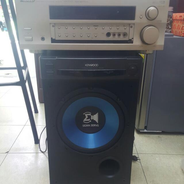 kenwood subwoofer sw 301