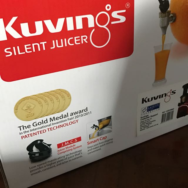 Kuvings Silent Juicer NS120CBM2, TV & Home Appliances, Kitchen