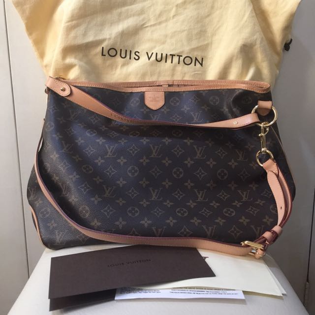Louis Vuitton Delightful MM Monogram, Luxury, Bags & Wallets on Carousell