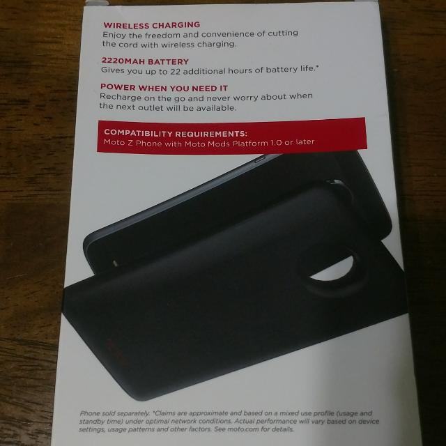 Tumi moto mod deals battery
