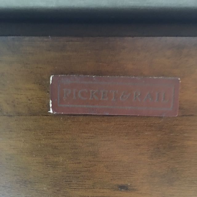 Picket & Rail Study table, Furniture & Home Living, Home Decor, Other