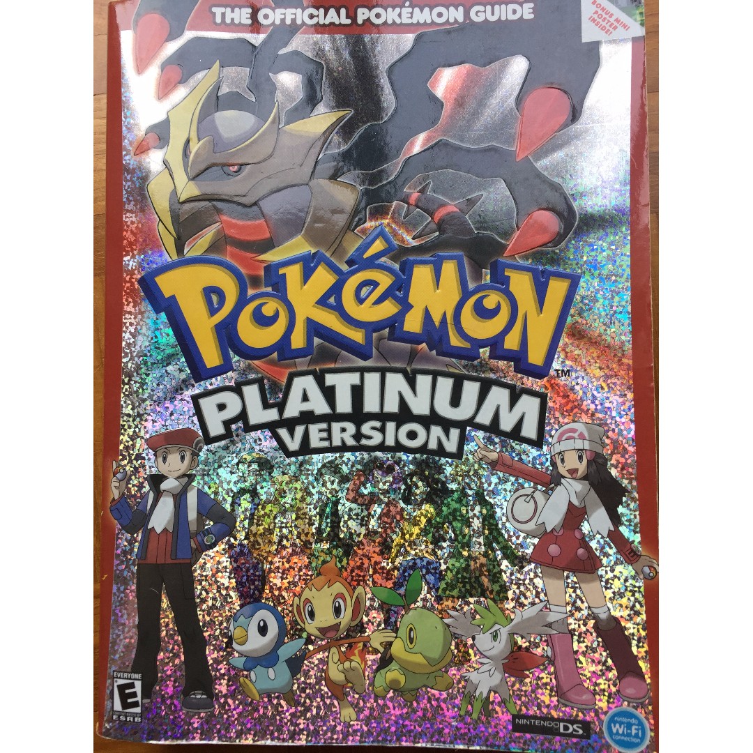 Pokemon Platinum Version Official Guide Book Toys Games Video Gaming Video Games On Carousell