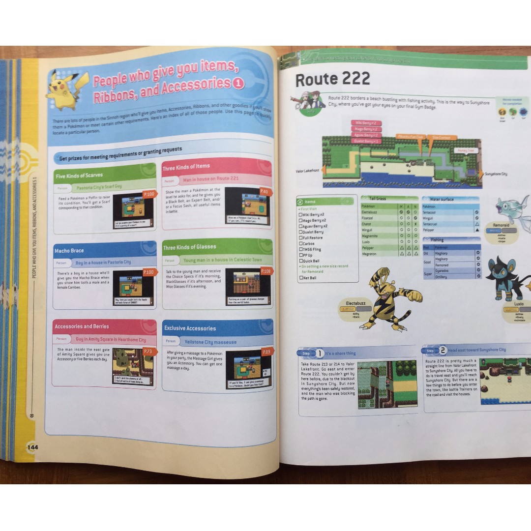 Pokemon Platinum version official guide book, Video Gaming, Gaming ...