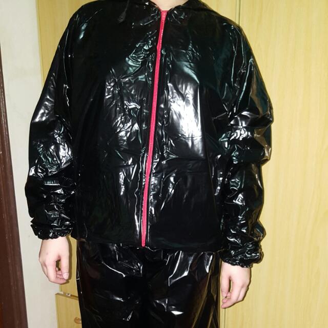 100% PVC LIGHTWEIGHT SAUNA SUIT! (With Zipper & Hood) ON SALE!, Sports ...