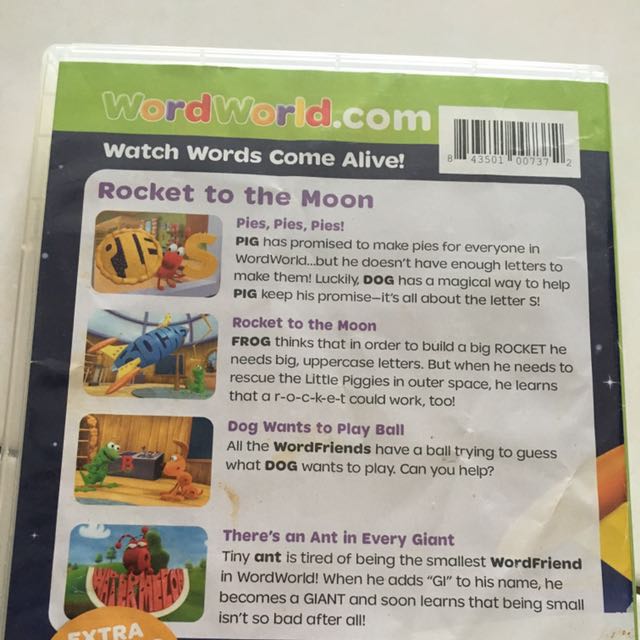 Word World Dvd Babies Kids Babies Kids Fashion On Carousell