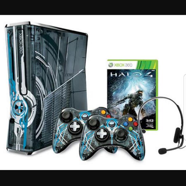 Xbox 360 Halo 4 Edition Console Toys Games Video Gaming Consoles On Carousell