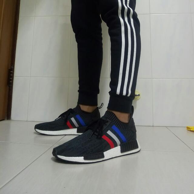 Adidas Nmd Bmw配色黑, 運動休閒, 運動鞋 