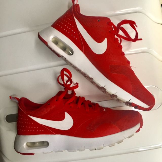 nike air max shoes in red colour, OFF 