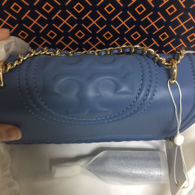 Tory burch fleming blue lotus outlet