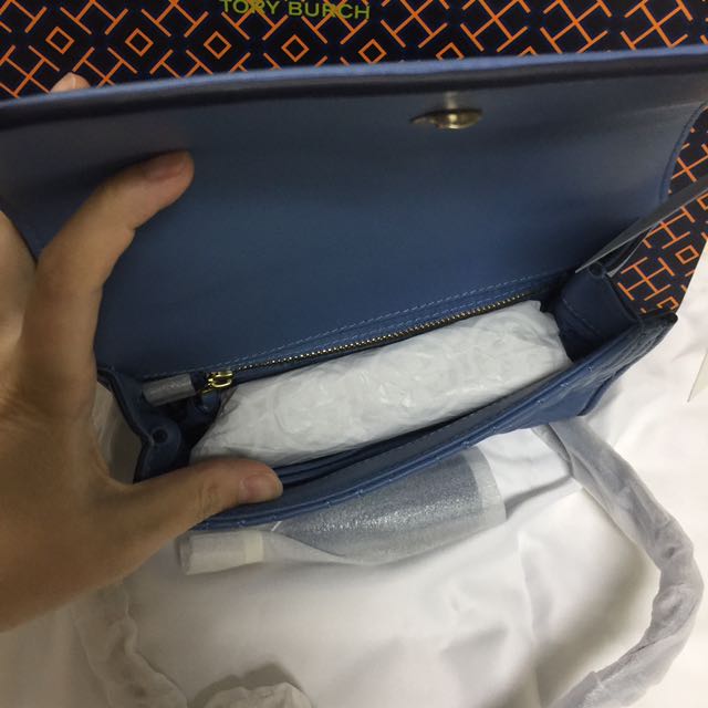 Tory burch fleming blue lotus online