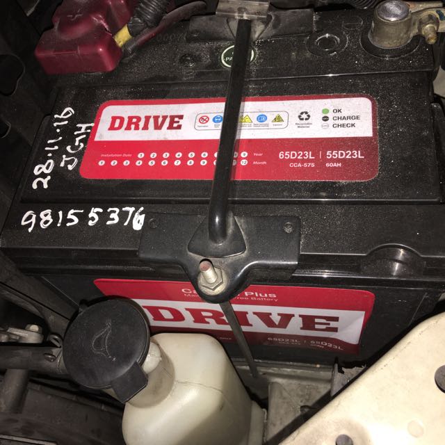 Car Battery, Car Accessories On Carousell