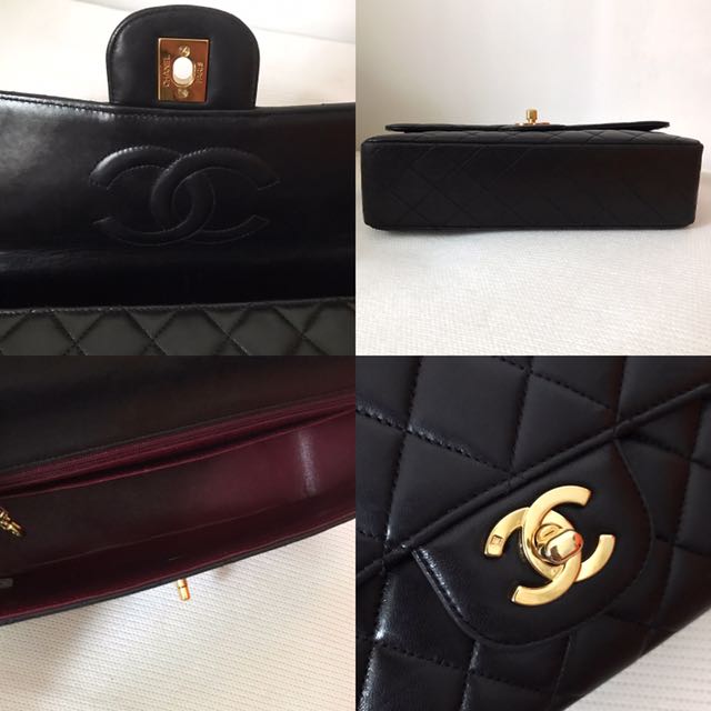 Chanel Vintage Coco Handle Bag, 名牌, 手袋及銀包- Carousell