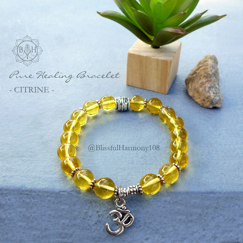 Citrine Mala Bracelet Citrine Jewelry Wrist Mala Yoga Jewelry Spiritual Jewelry Healing Jewelry Chakra Bracelet Meditation Jewelry Women S Fashion Jewellery On Carousell
