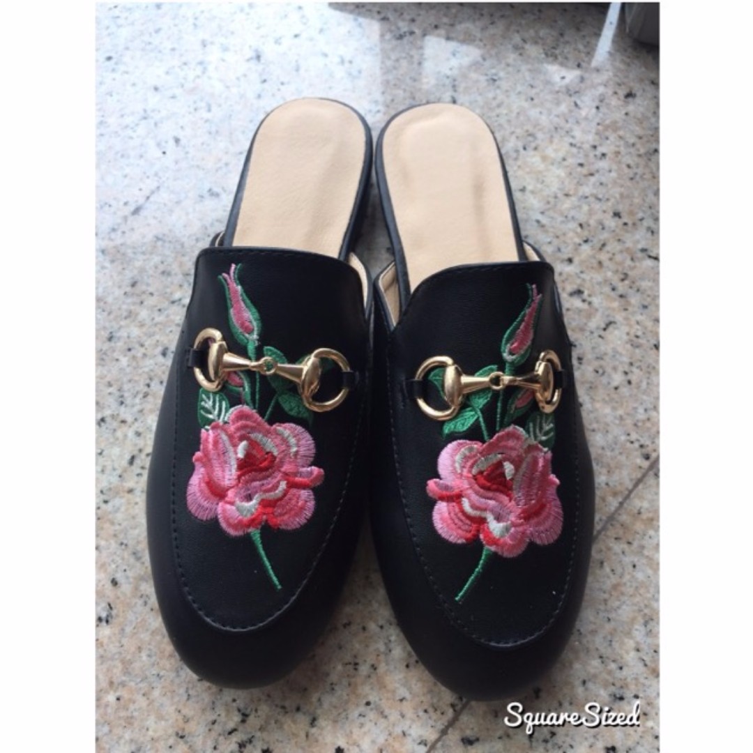 Gucci discount inspired mules
