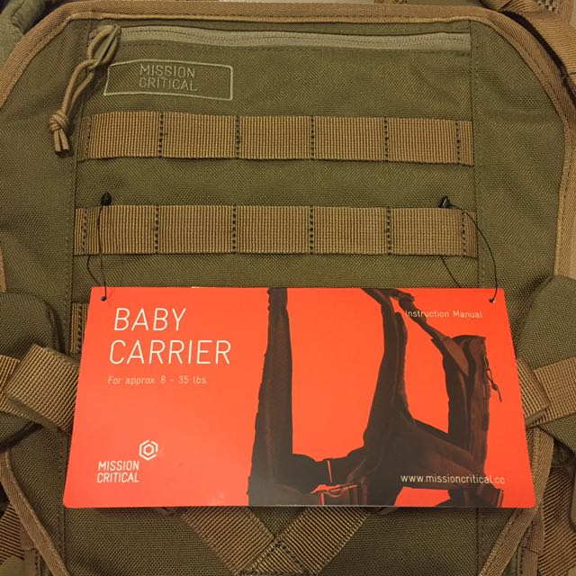 mission critical baby carrier manual