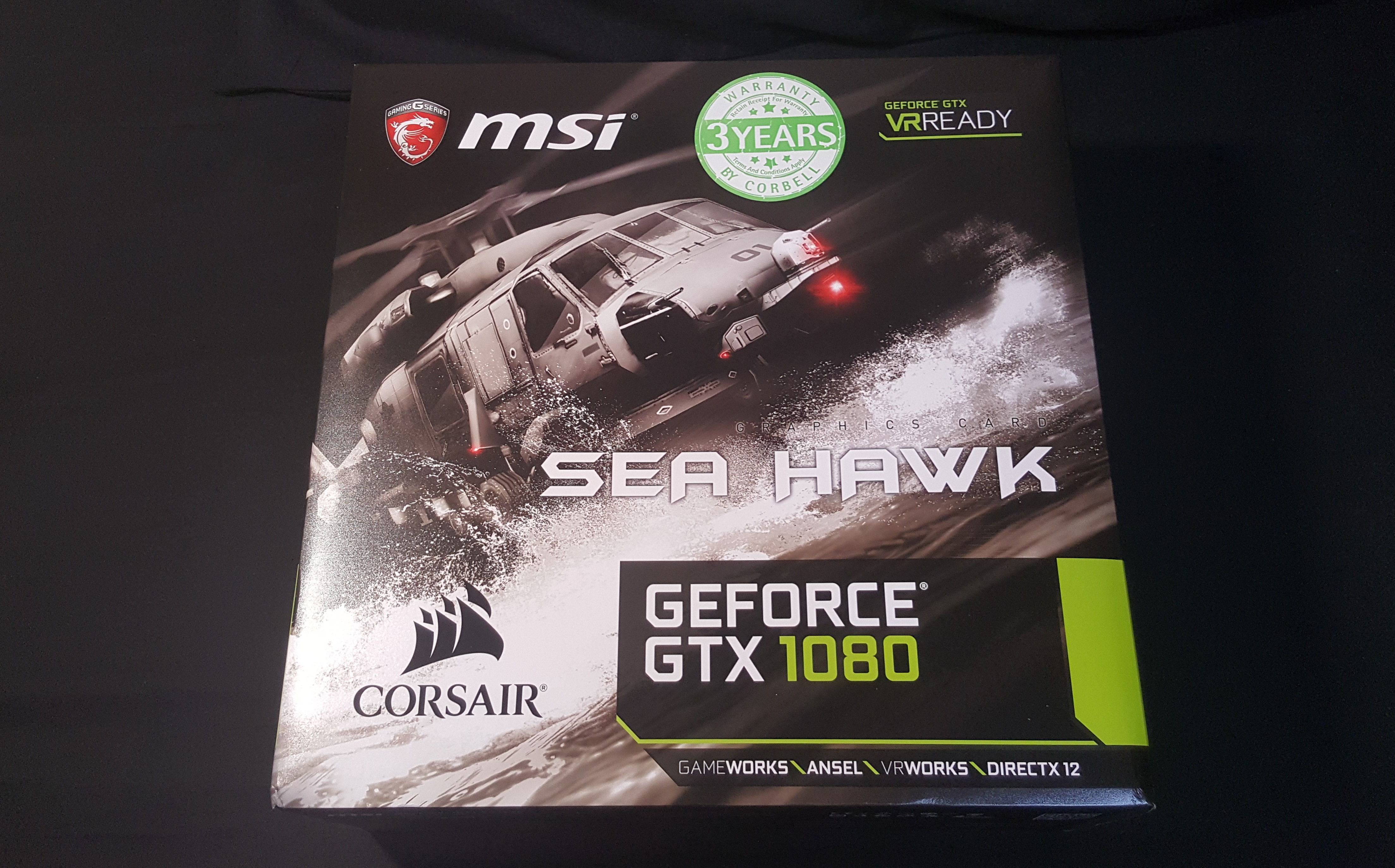 Overview GeForce GTX 1080 SEA HAWK X
