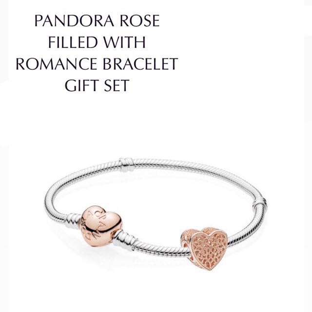 pandora bracelet rose gold heart clasp pandora bracelet rose gold heart clasp