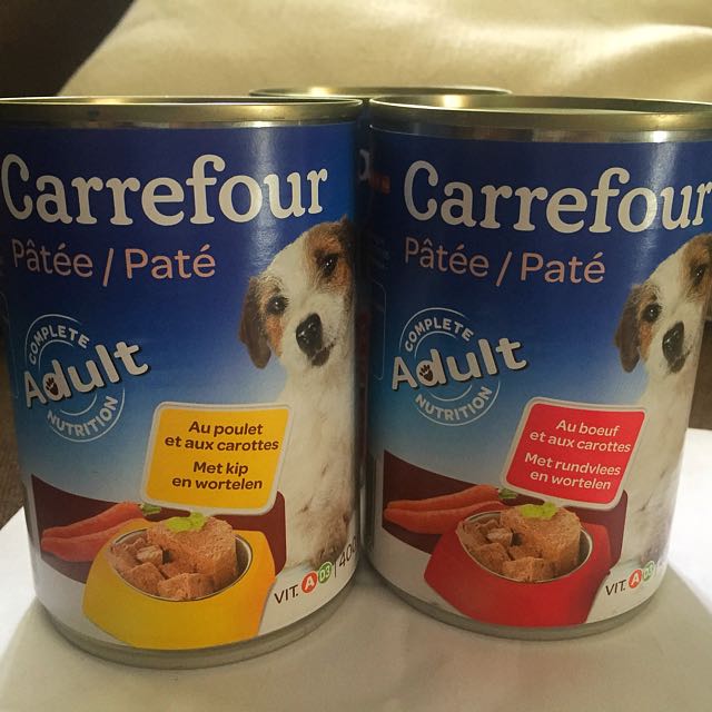 last 3 paris carrefour pate dog food pet supplies pet food on carousell