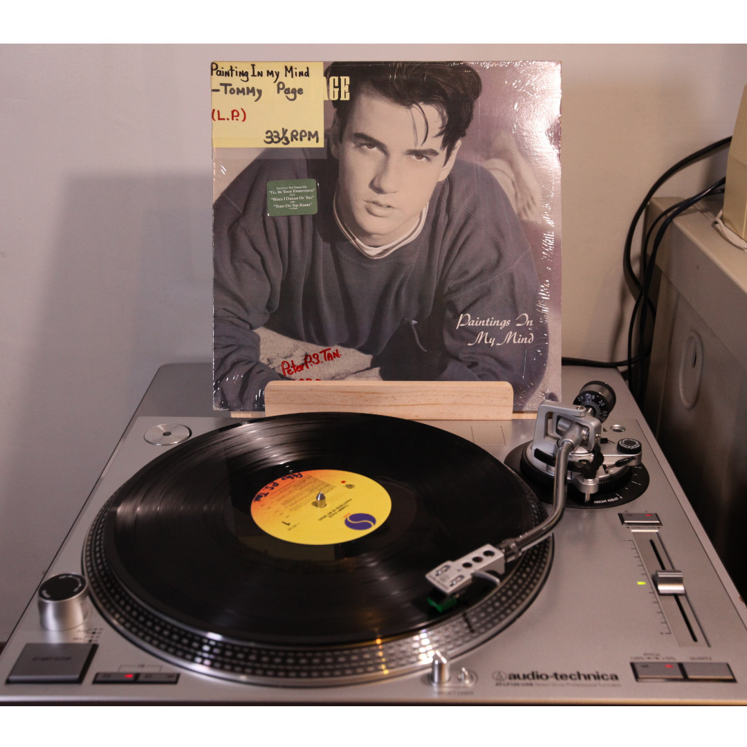 R I P Rare 1990 Tommy Page Paintings In My Mind 2nd Album