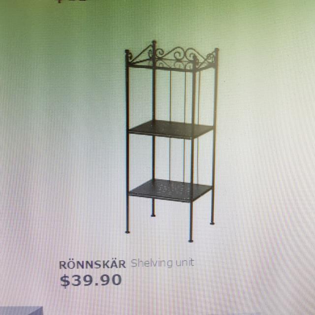 Ronnskar Ikea Bathroom Shelving Unit, Furniture & Home Living