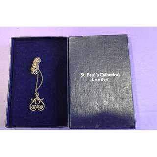 Tijou Pendant Silver Necklace