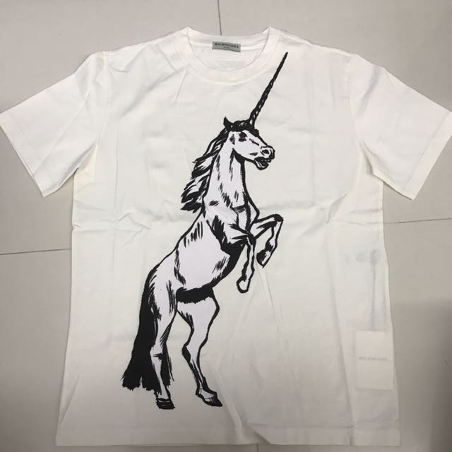 balenciaga unicorn t shirt