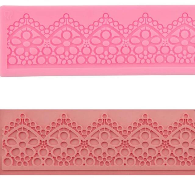 Diy Lace Fondant Mat Silicone Mat Silicone Mold Baking Tool