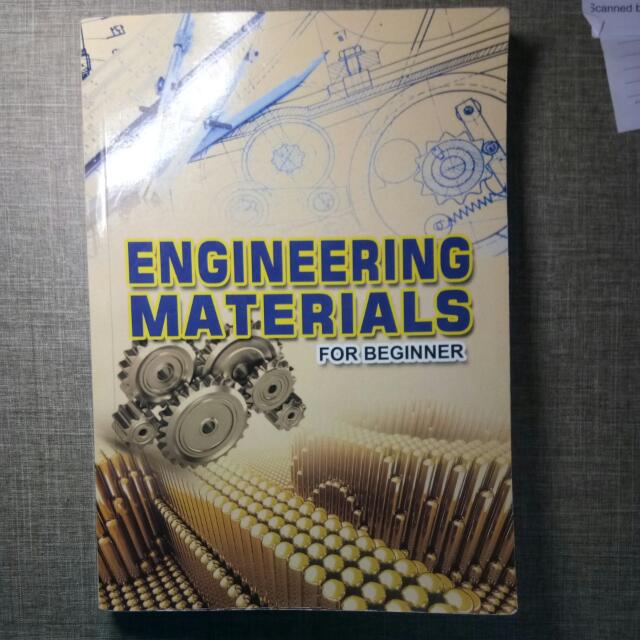 Engineering Materials For Beginner (Category: Textbooks) located in Bangi. Submitted by stitchlys (Listing ID 101113266, Image 1). Description: Lightly used Condition : 9/10.