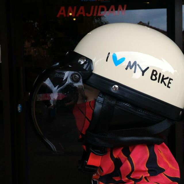 helm i love my bike