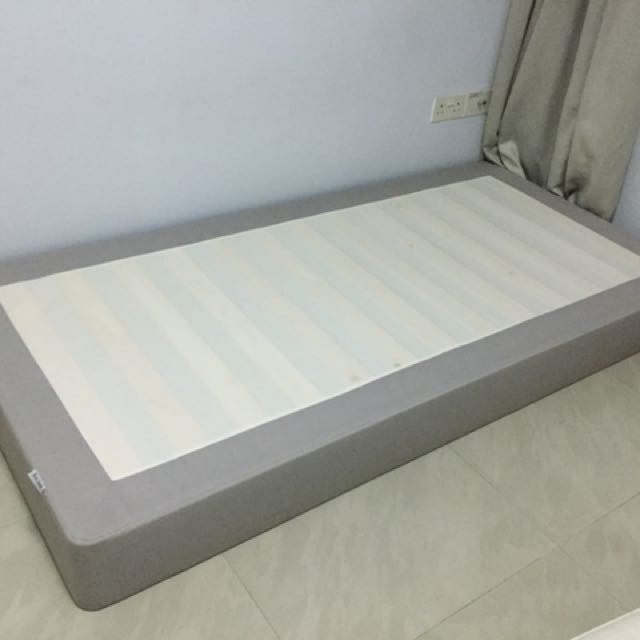 Ikea Single Bed Frame+1 IKEA Sultan Mattress And 2 Normal Mattresses