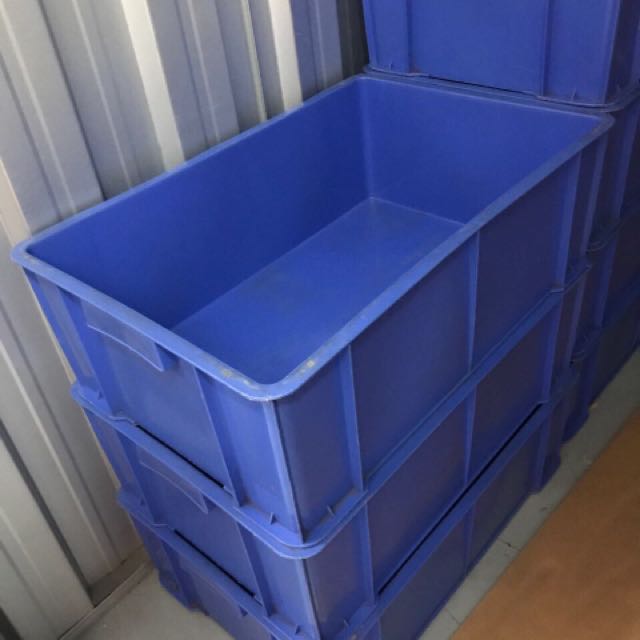 Industrial Plastic Containers For Storage And Transportation, Everything Else on Carousell
