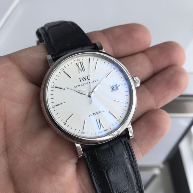 Iwc portofino white dial on sale