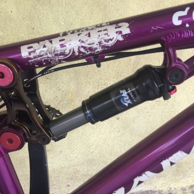 jamis parker full suspension mountain bike