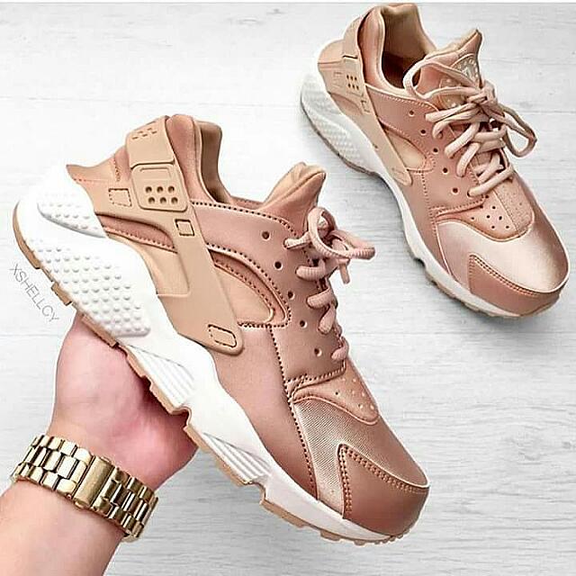 womens rose gold huaraches