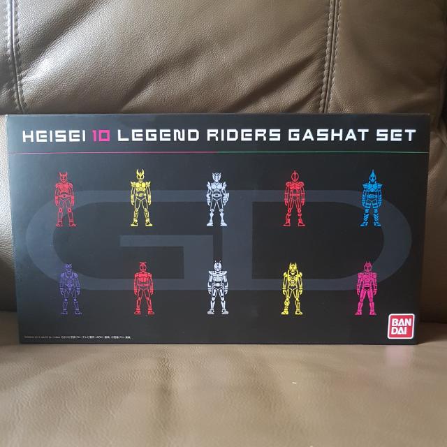 Premium Bandai Kamen Masked Rider Ex Aid Dx Heisei 10 Legend Riders Gashat Set Toys Games Bricks Figurines On Carousell Ooo, fourze, gaim, and ghost. dx heisei 10 legend riders gashat set