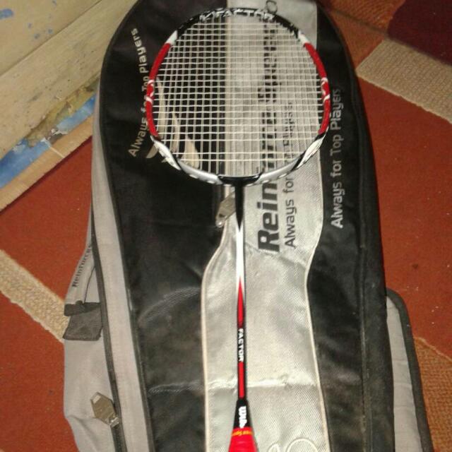 Raket Badminton Wilson K Factor Tas Rs Olah Raga Perlengkapan Olahraga Lainnya Di Carousell