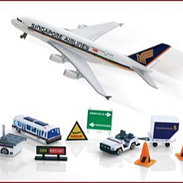 Singapore airlines airport shop playset