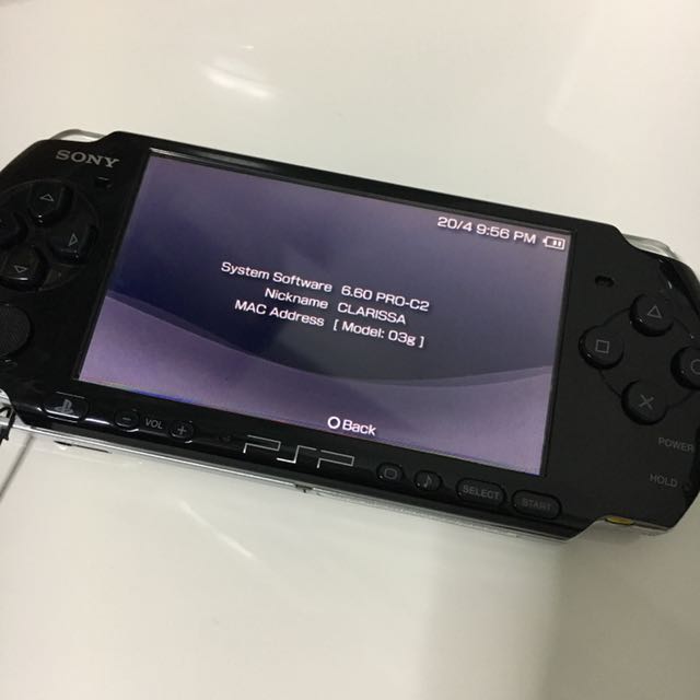 Sony PSP 3000 Black Console, Video Gaming, Video Game Consoles 