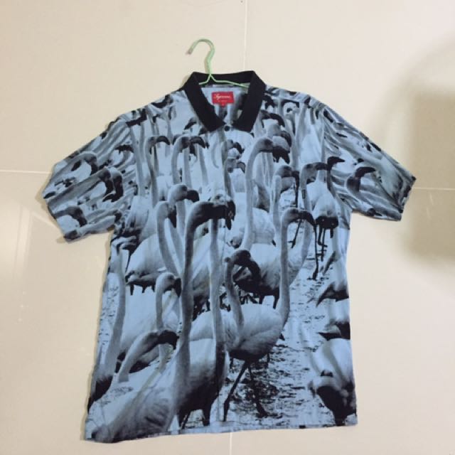 supreme flamingo shirt