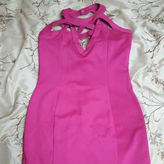 Cut Out Top Bodycon Dress Size M
