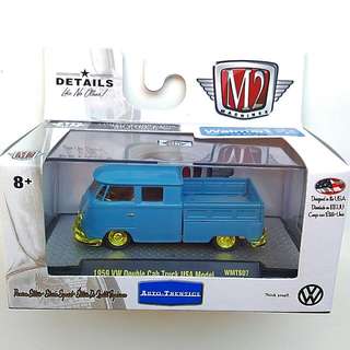 M2 Machines Chase 1959 VW Double Cab Truck USA Model