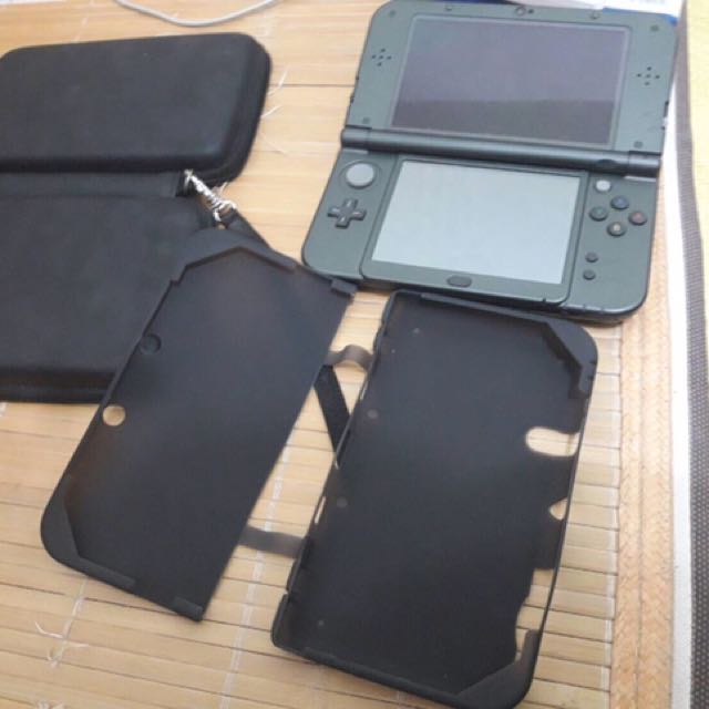 3DS LL 9成新付你保護殼保護套充電器, 電玩遊戲, 電玩周邊與設備, 充電