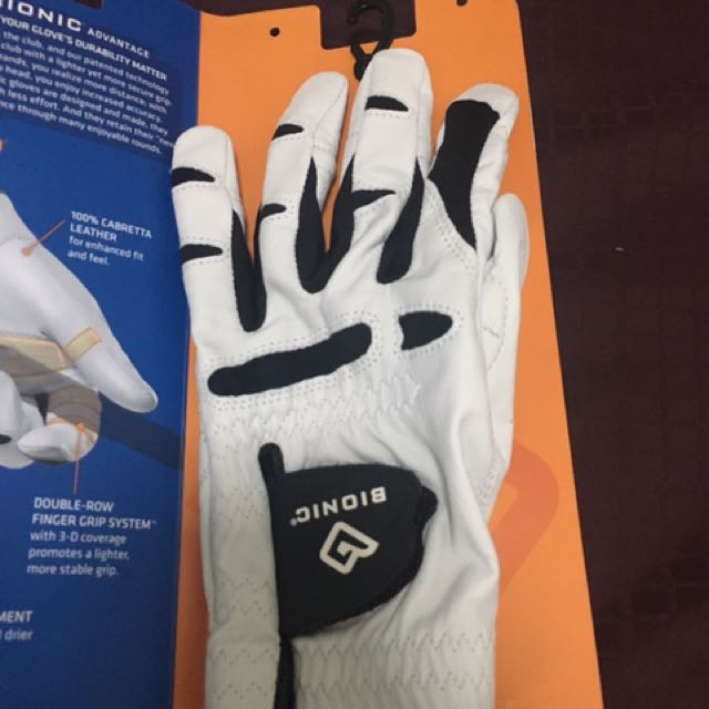 bionic stablegrip with natural fit golf glove