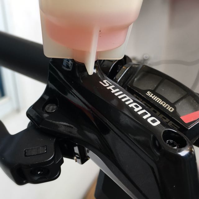 Brake Bleeding (Category: Bicycles) located in Singapore. Submitted by bunny_hops (Listing ID 101353013, Image 4). Description: Professional Hydraulic brakes bleeding One side $15 Brake fluid will be included in the service .Shimano mineral oil , high performance dot5.1 brake fluid , Magura royal blood mineral will be used . Brakes brands includes Shimano , Avids ,Hope , Magura , Tektro Please note New brake hose , olives are not provided If you 