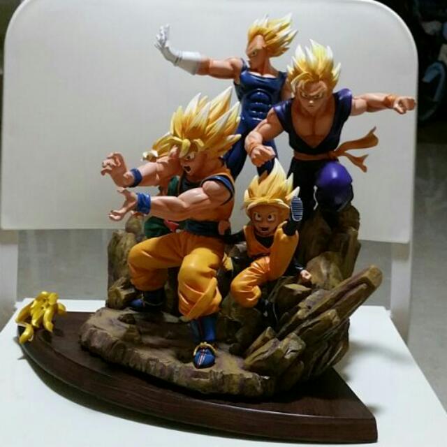 [Figure] Dragonball Dragon Ball Z The Saiyans MRC Resin Statues