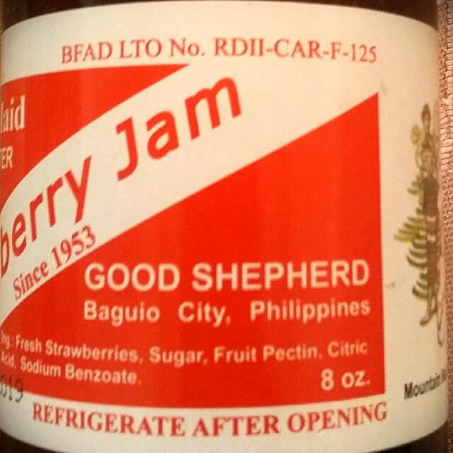 GOOD SHEPHERD'S STRAWBERRY JAM 8oz, Food & Drinks, Fresh Produce on