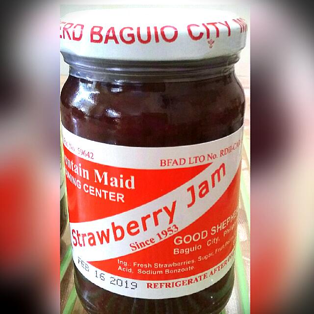 GOOD SHEPHERD'S STRAWBERRY JAM 8oz, Food & Drinks, Fresh Produce on