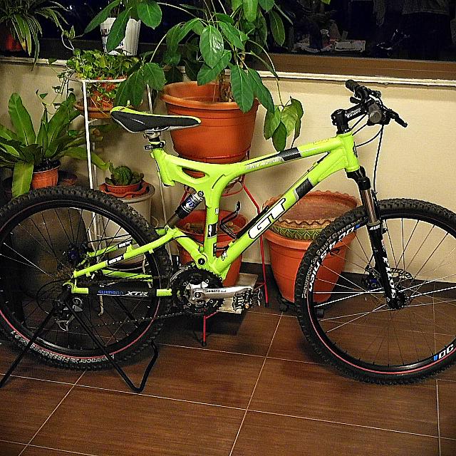 Gt i drive full suspension mountain bike hot sale