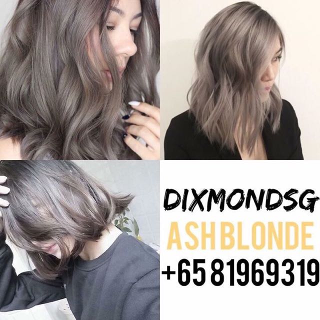 Dixmond Sg Ash Blonde Hair Dye Health Beauty Hair Care On