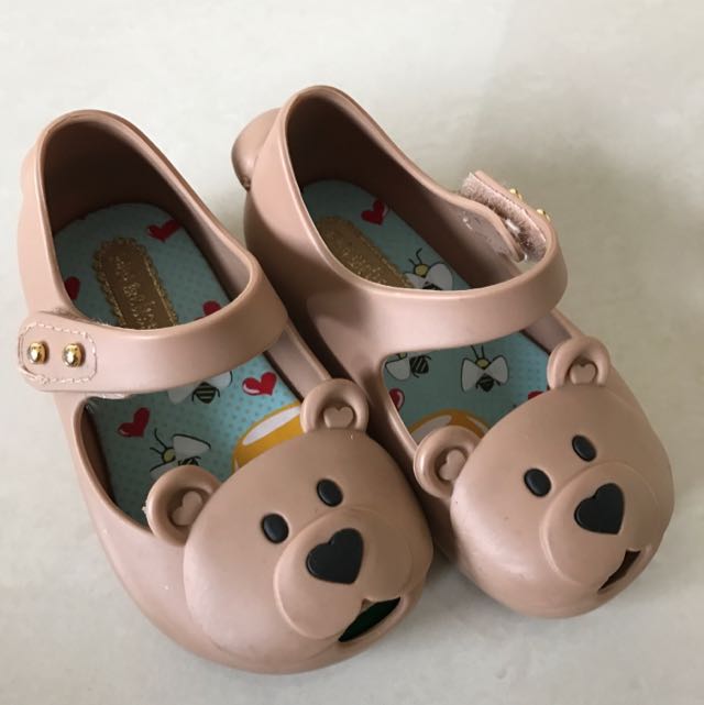 Mini Melissa Brown Bear Shoes, Babies 